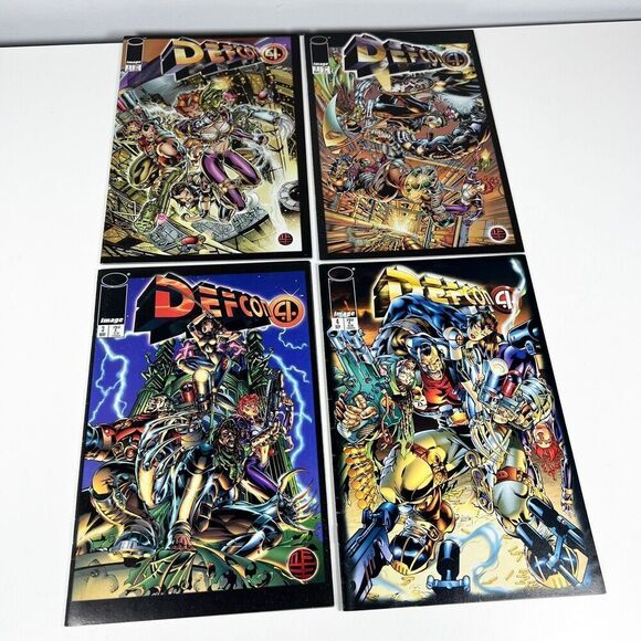 Image Comics Defcon 4, #1-4 Complete Series - Picture 1 of 6
